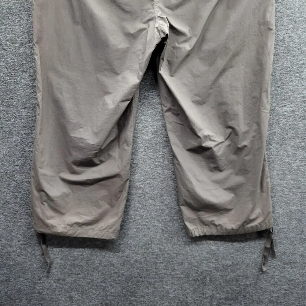 Tommy Bahama Pants Women's 16 Gray Snappy Poplin Crop Relax Fit NWT (MSRP $88) - Picture 6 of 11